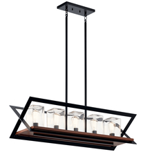 Kichler 49309BK - Outdoor Chandelier 5Lt