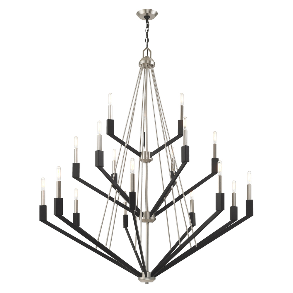Black entryway chandelier deals