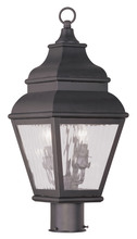 Livex Lighting 2603-07 - 2 Light Bronze Outdoor Post Lantern