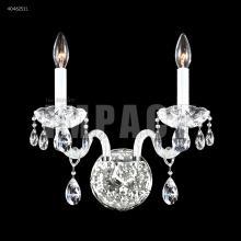 James R Moder 40462S11 - Palace Ice 2 Light Wall Sconce