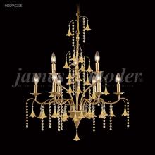 James R Moder 96329AG22E - Murano Collection 9 Light Chandelier