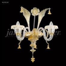 James R Moder 96372GL2E - Murano Collection 2 Light Wall Sconce