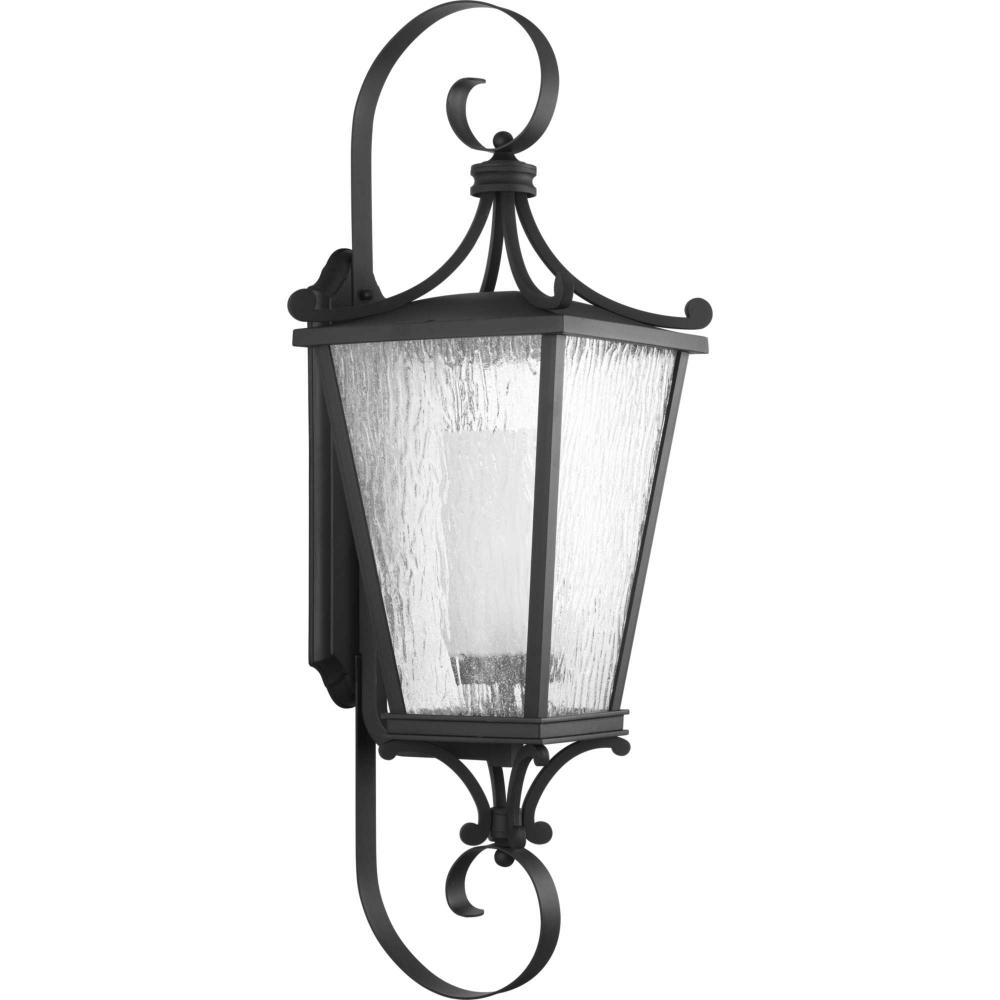 Cadence Collection Black One-Light Extra-Large Wall Lantern