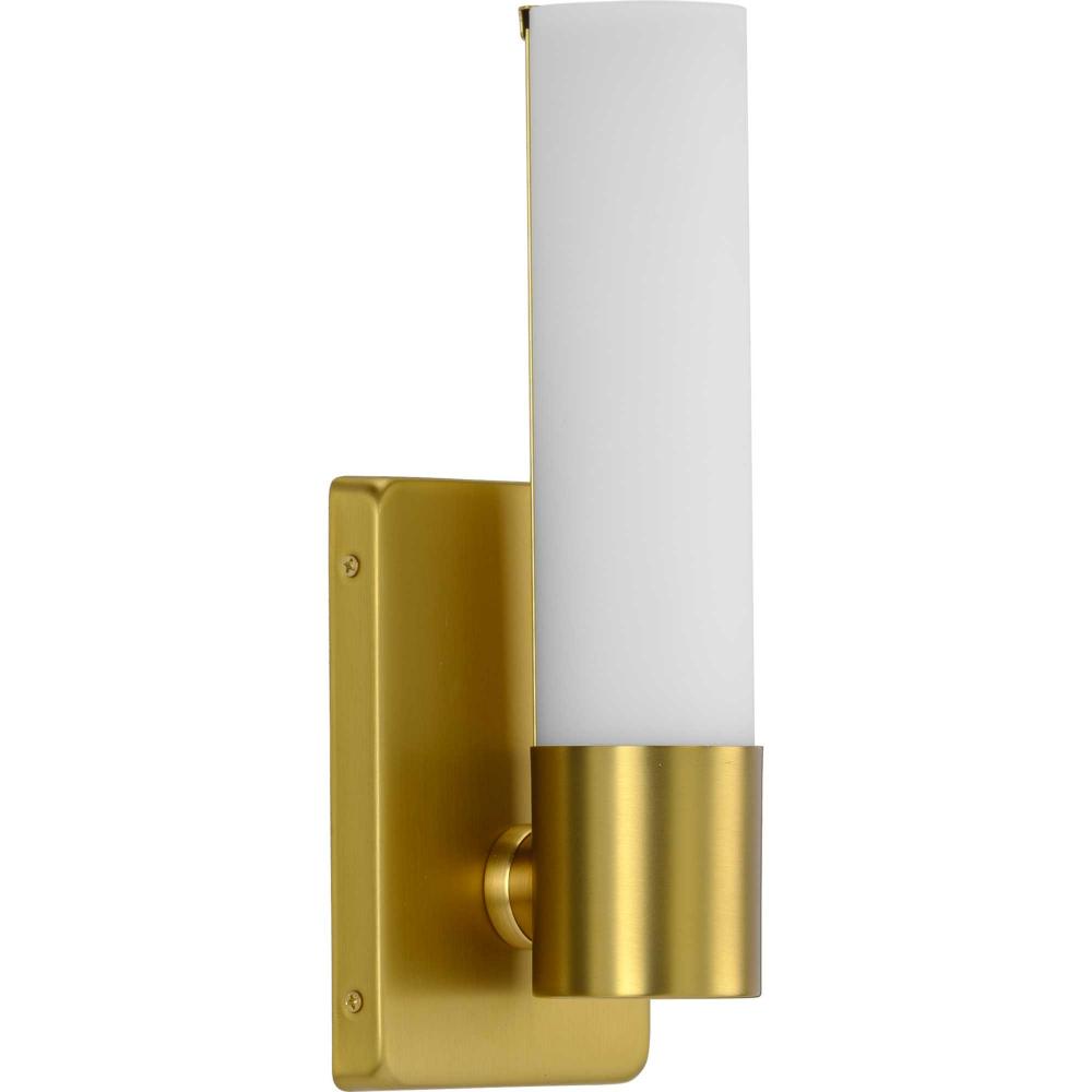 Blanco LED Collection Satin Brass One-Light LED Wall Bracket