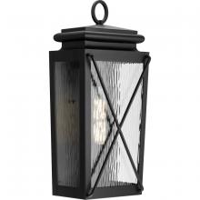 Progress P560262-031 - Wakeford One-Light Textured Black Transitional Outdoor Medium Wall Lantern