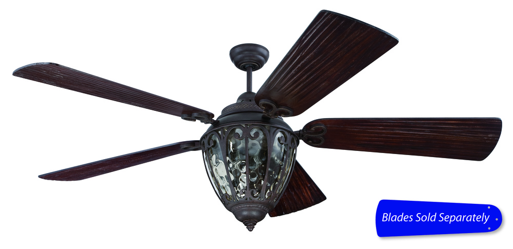 70" Ceiling Fan with Light (Blades Sold Separately)