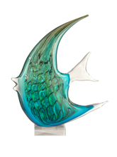 Dale Tiffany AS11107 - Aqua Fish Handcrafted Art Glass Figurine