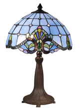 Dale Tiffany TT15090 - Blue Baroque Table Lamp