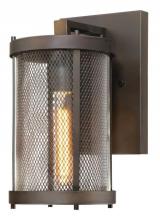 Westinghouse 6323400 - Dimmable LED Wall Fixture Oil Rubbed Bronze Finish Mesh and Clear Glass