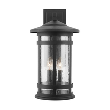 Capital 935531BK - 3 Light Outdoor Wall Lantern