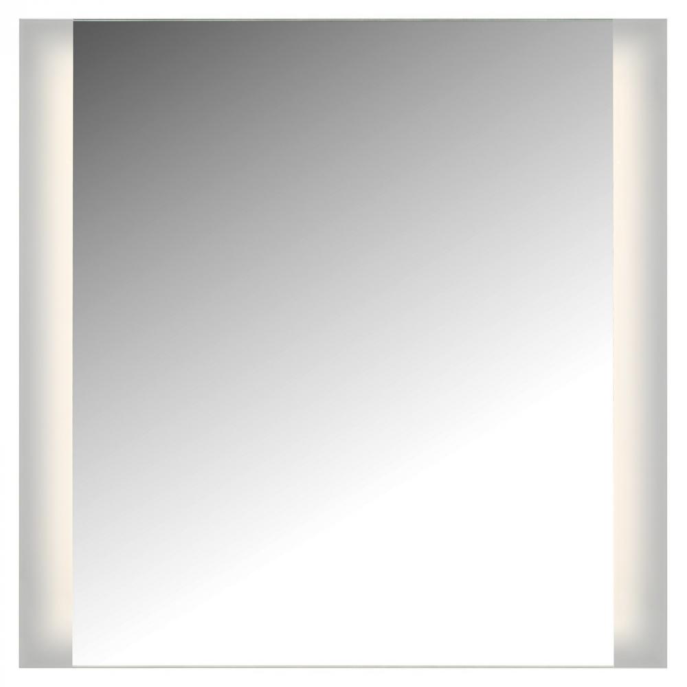 LED 2 Sided Ada Mirror, 3K, 36"W X 36", Not Dimmable, With Easy Cleat System