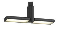 CAL Lighting HT-634-2-BK - Dimmable 35W intergrated LED Track Fixture. Lumen 2850, 4000K
