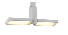 CAL Lighting HT-634-2-WH - Dimmable 35W intergrated LED Track Fixture. Lumen 2850, 4000K
