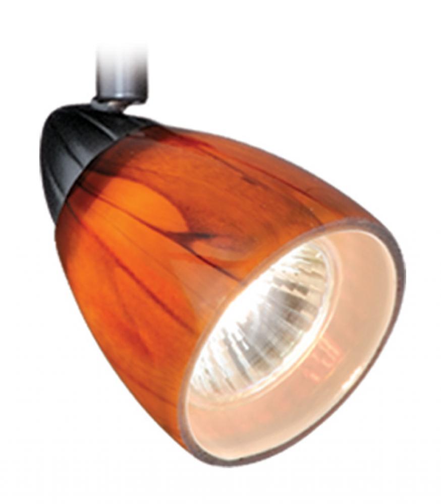 Veneto 5L Spot Light Pendant w/Honey Ripple Glass