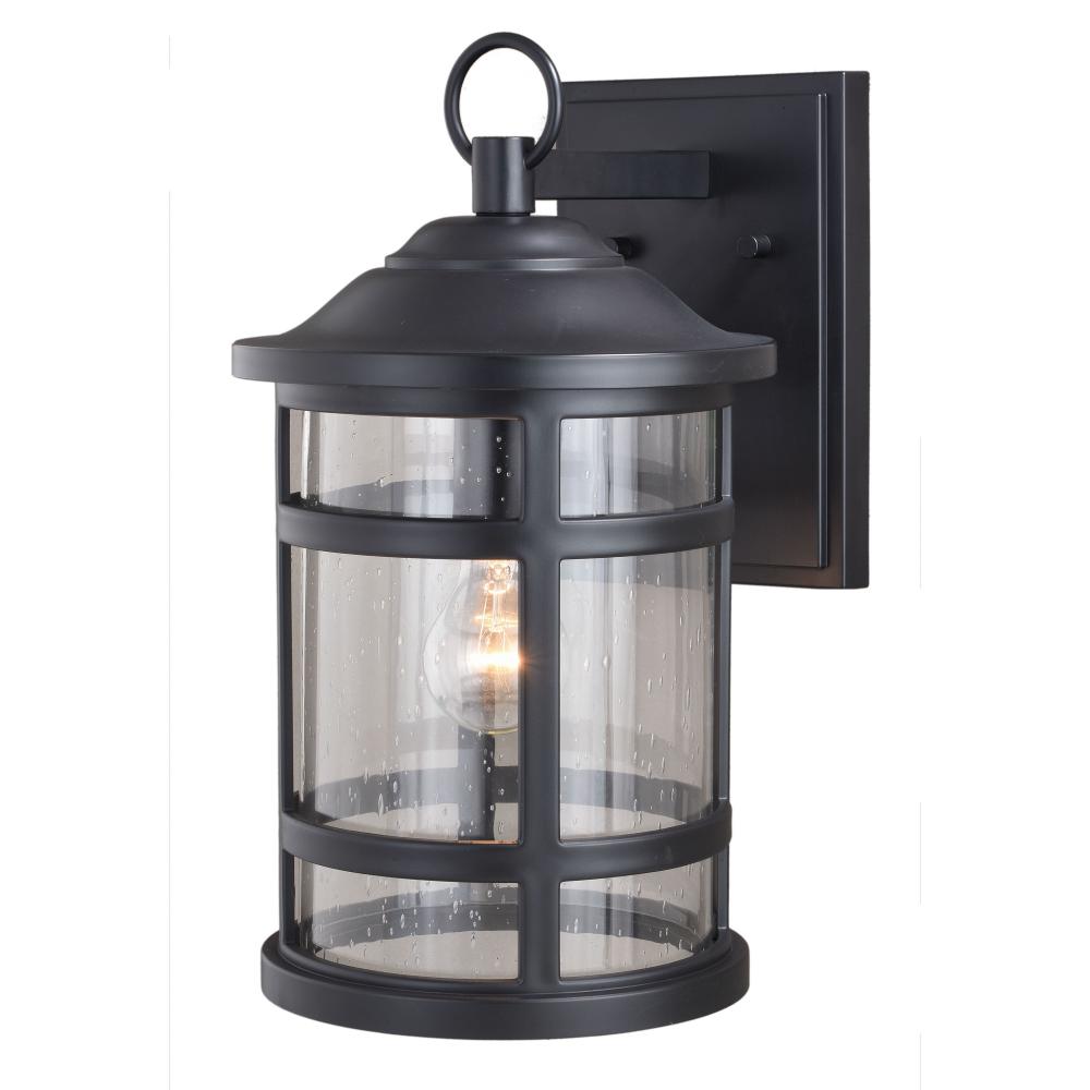 Southport 8.5-in Outdoor Wall Light Matte Black