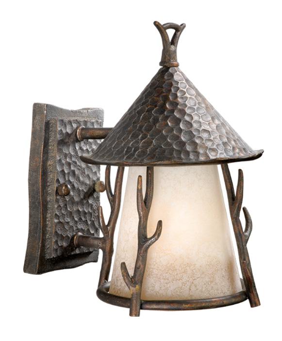 Woodland 7-in Outdoor Wall Light Autumn Patina