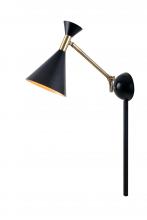 Kenroy Home 93790BL - Arne 1 Light Swing Arm