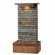 Kenroy Home 51023SLCOP - Stave Indoor/Outdoor Table Fountain