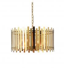 Kenroy Home 93786GLD - Picket 4 Light Pendant