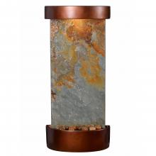 Kenroy Home 51027SLCOP - Riverbed Indoor/Outdoor Table/Wall Fountain