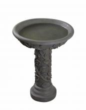 Kenroy Home 51053BP - Vineyard Outdoor Bird Bath
