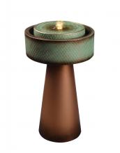 Kenroy Home 51099CPGRN - Solidad Tiered Fountain