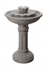 Kenroy Home 51082WC - Nymph Tiered Birdbath