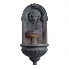 Kenroy Home 51043ZC - Royal Indoor/Outdoor Wall Fountain