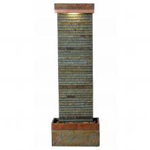 Kenroy Home 51013SLCOP - Stave Indoor/Outdoor Floor Fountain