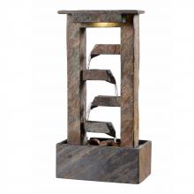 Kenroy Home 51046SL - Channel Indoor Table Fountain