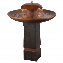 Kenroy Home 51026WDGCOP - Oswego Outdoor Floor Fountain