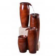Kenroy Home 51038RST - Vessel Indoor/Outdoor Floor Fountain