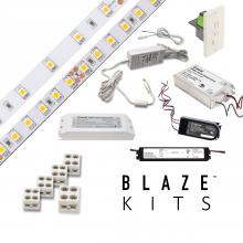 Diode Led DI-KIT-12V-BC2PG60-4200 - Blaze 200 LED Tape Light, 12V, 4200K, 16.4 ft. Spool with Plug-In Adapter
