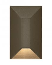 Hinkley 15223BZ - Nuvi Small Rectangular Deck Sconce