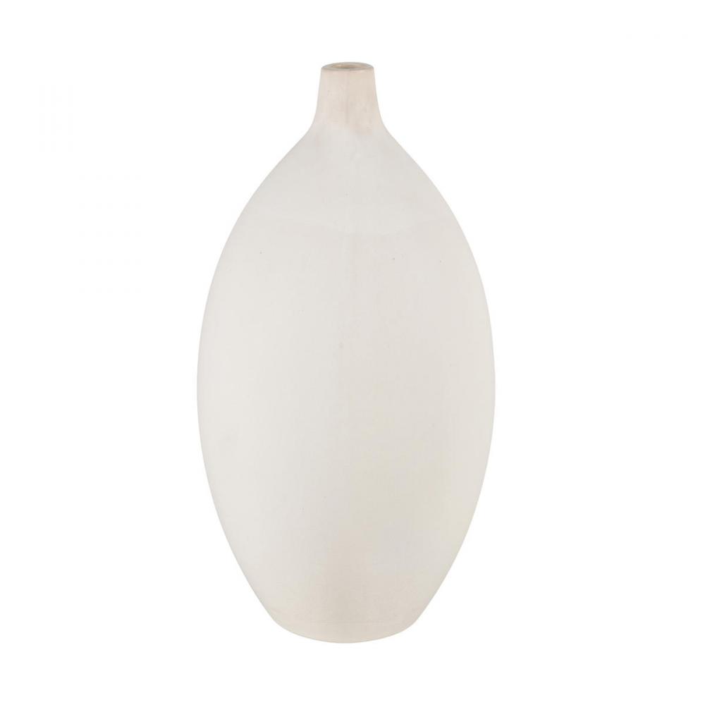 Faye Vase - Large White (2 pack)