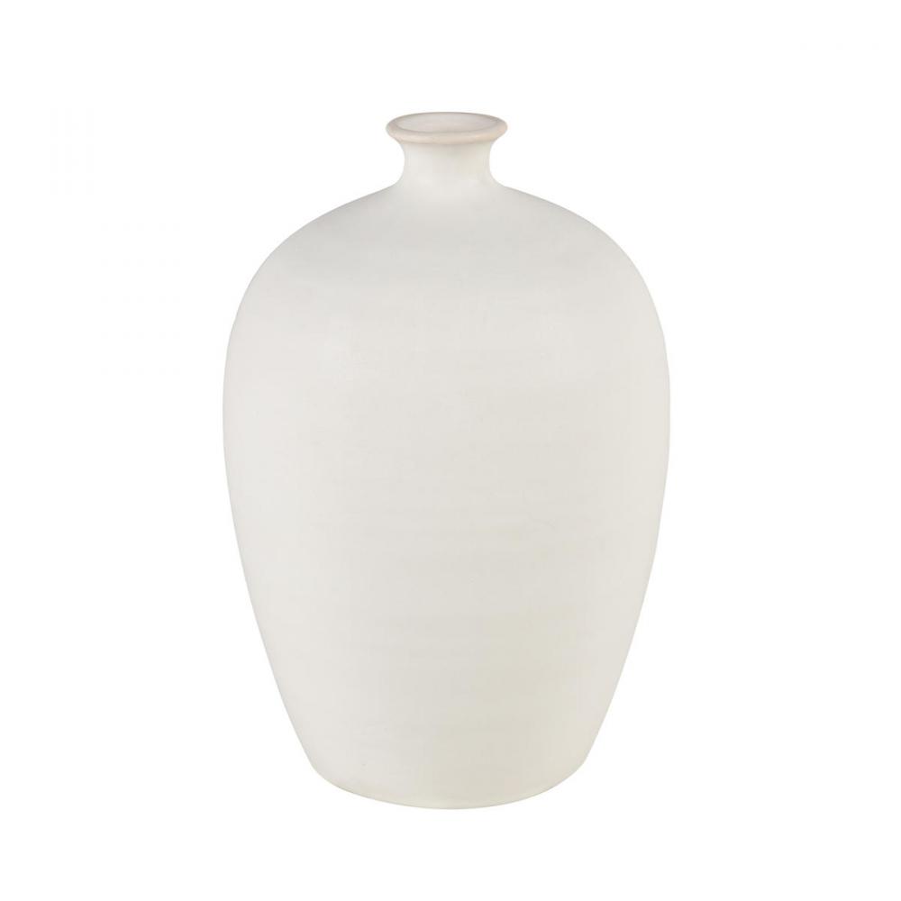 Faye Vase - Medium White (2 pack)