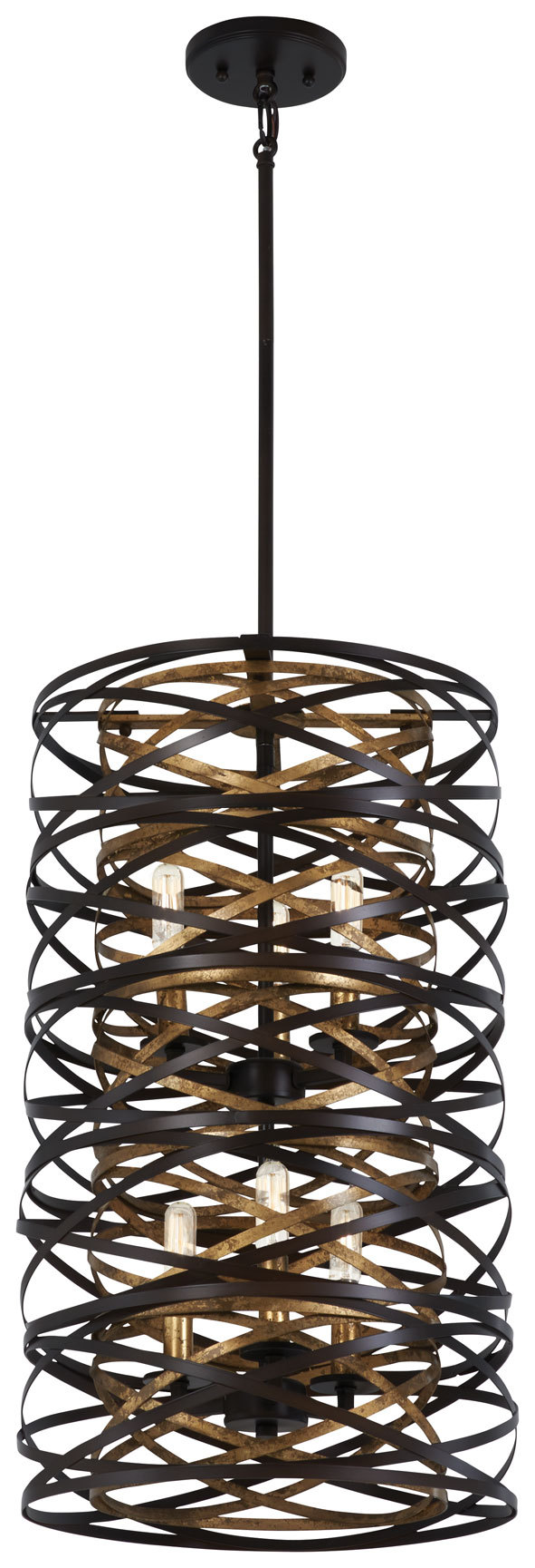 VORTIC FLOW - 6 LIGHT PENDANT
