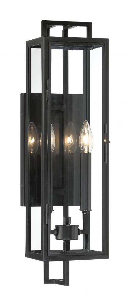 KNOLL ROAD - 2 LIGHT OUTDOOR WALL MOUNT