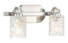 Minka-Lavery 2612-77 - CRYSTAL KAY - 2 LIGHT BATH VANITY