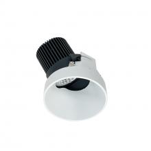 Nora NIO-4RTSLA35XMPW/10 - 4" Iolite LED Round Trimless Adjustable Slot, 1000lm / 14W, 3500K, Matte Powder White Finish