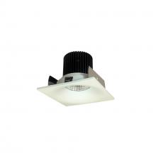 Nora NIOB-2SNB35XWW/10 - 2" Iolite LED Square Bullnose, 1000lm / 14W, 3500K, White Finish