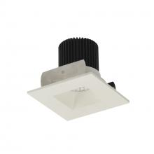 Nora NIOB-2SNDSQ35XMPW/10 - 2" Iolite LED Square Reflector with Square Aperture, 1000lm / 14W, 3500K, Matte Powder White
