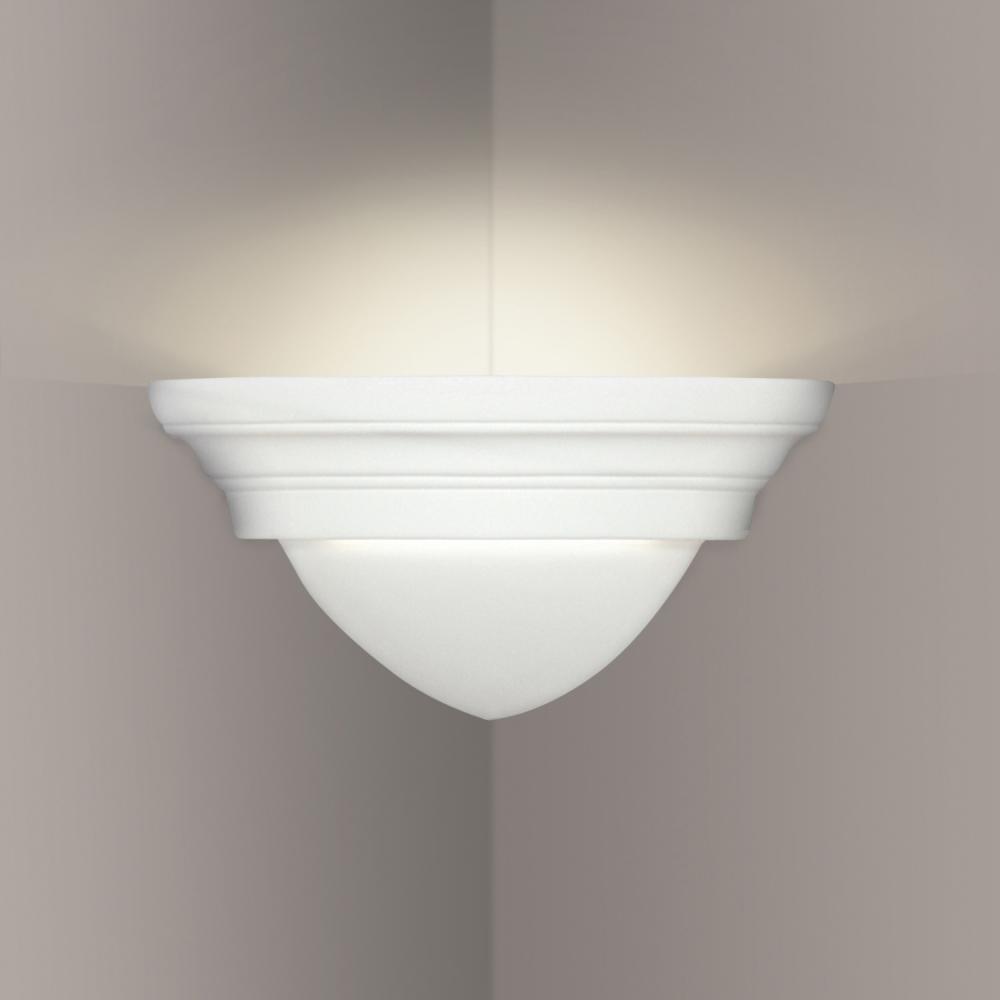 Majorca Corner Sconce: Clay