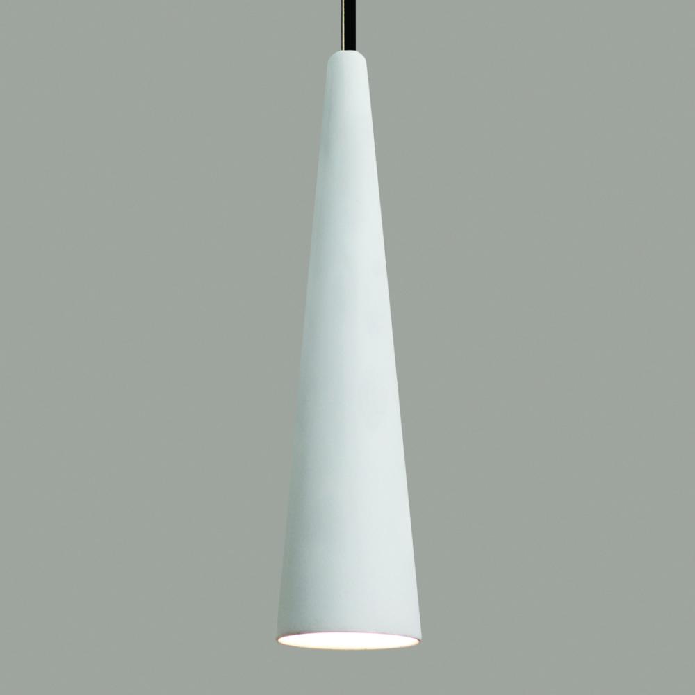Iconic Mini Pendant : Milk Chocolate (Black Cord & Canopy)