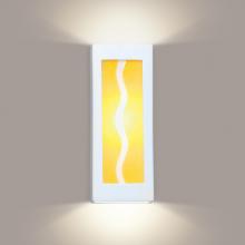 A-19 G1B - Amber Wave Wall Sconce
