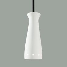 A-19 MP07-A20-BCC - Pilsner Mini Pendant: Spanish Olive (Black Cord & Canopy)