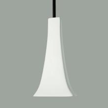A-19 MP14-A2-BCC - Eiffel Mini Pendant: Straw (Black Cord & Canopy)