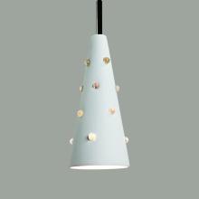 A-19 MP18-A25-BCC - Wizard Mini Pendant: Claret (Black Cord & Canopy)