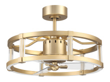 Craftmade ALS24SB3 - 24" Overall, 18" Ceiling Fan w/Wi-Fi, Blades & LED Light Kit