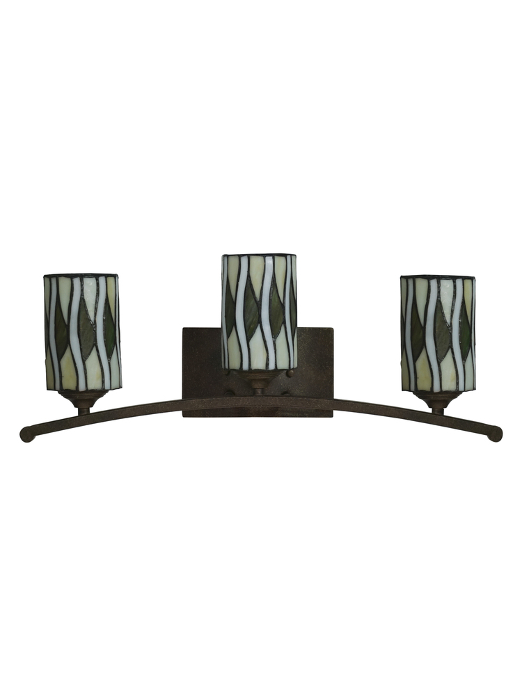 Reno 3-Light Tiffany Wall Sconce